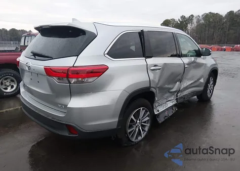 2019 Toyota Highlander Xle из США, поврежденный, VIN 5TDKZRFH6KS559391